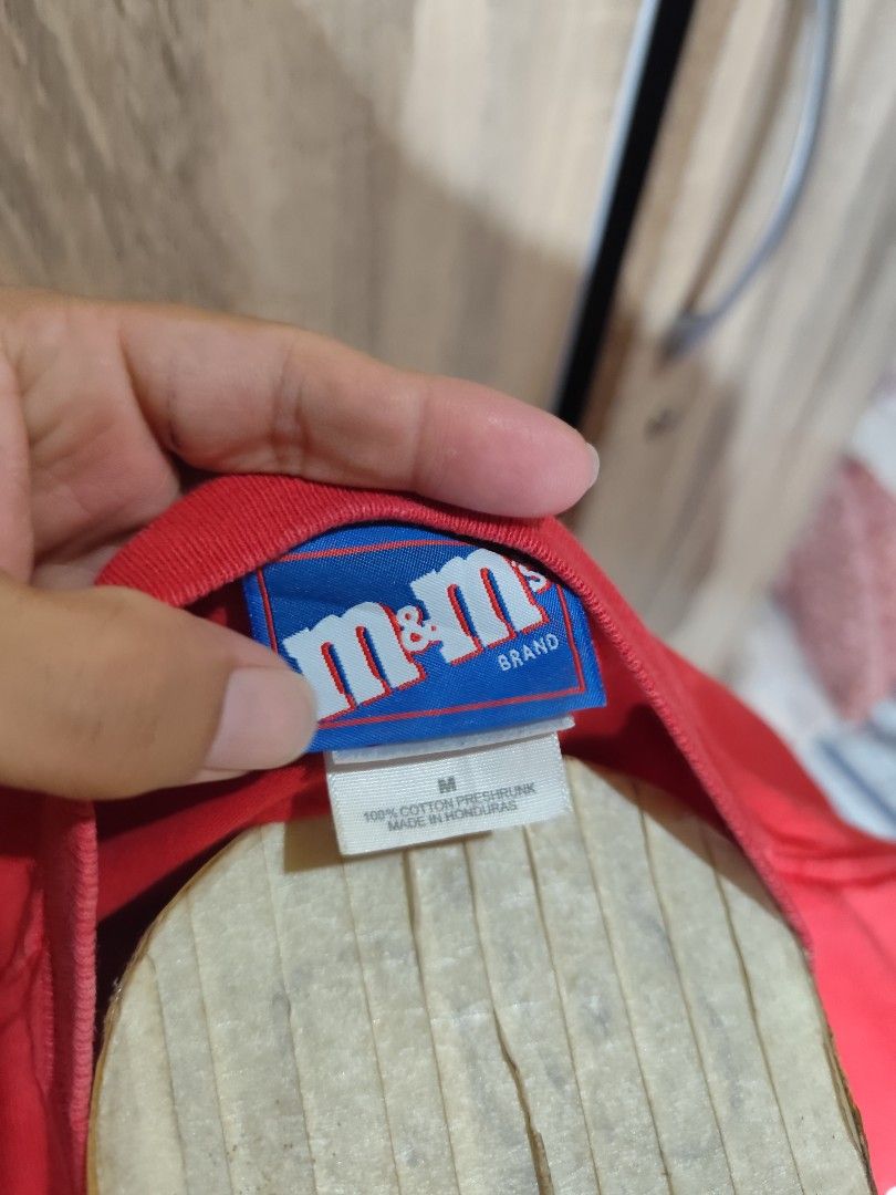 Vintage M&M's Yellow, M&M chocolate (Category: Tshirts & Polo Shirts ) located in Cebu City. Submitted by icoolectnsellect (Listing ID 1469068344, Image 3). Description: crack prints. size medium..