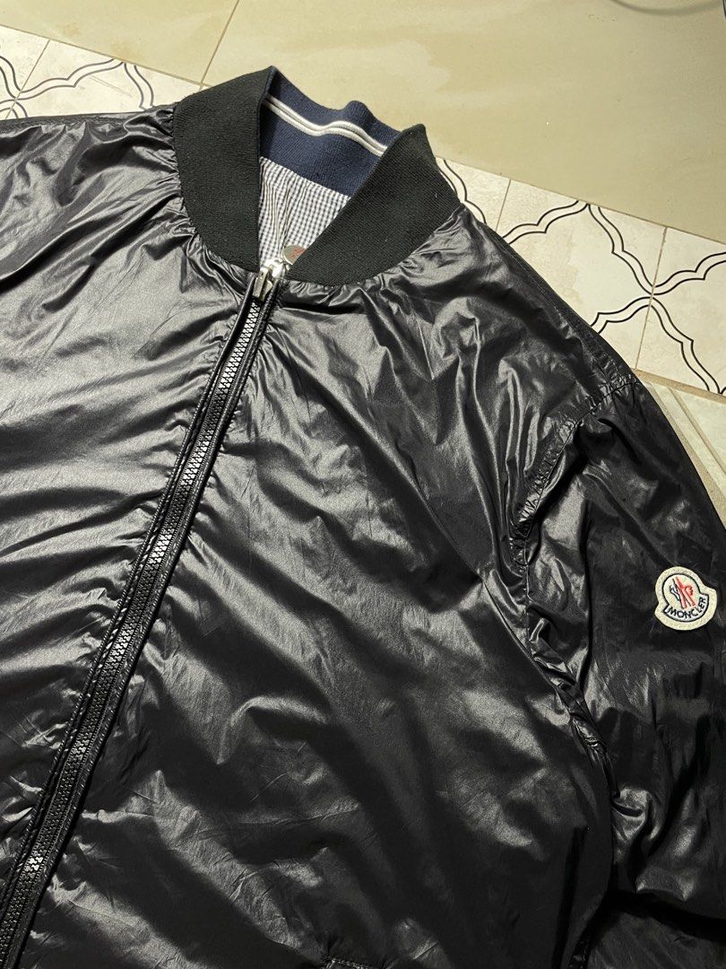 Vintage Moncler Reversible Nylon Jacket (Category: Coats, Jackets and Outerwear) located in Quezon City. Submitted by renovare.196 (Listing ID 1469101150, Image 3). Description: Vintage Moncler Reversible Nylon Jacket Excellent Condition Color Rate: 9.8/10 No Issue Measurements • Width: 20.5 • Length: 26 Price: 3500 obo DM IF INTERESTED📥.