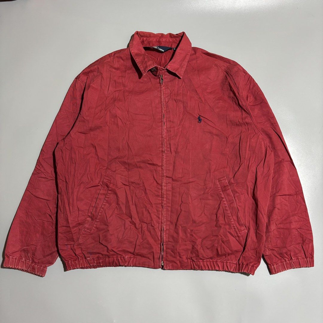 VINTAGE RL HARRINGTON JACKET (Category: Coats, Jackets and Outerwear) located in Bacolod City. Submitted by Hanap_ukay (Listing ID 1469101396, Image 1). Description: VINTAGE RL HARRINGTON JACKET Size: Large 26/28 Very Good Condition Sign of use only 1,800.