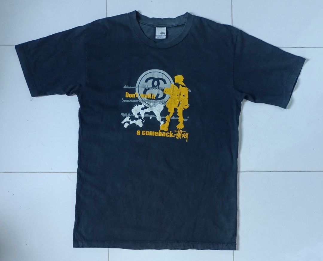 Vintage stussy tee (Category: Tshirts & Polo Shirts ) located in Asingan. Submitted by arnelpalaris8 (Listing ID 1469020848, Image 1). Description: Vintage stussy tee size large 21 width 29 length verygood condition 2k freeshipping.