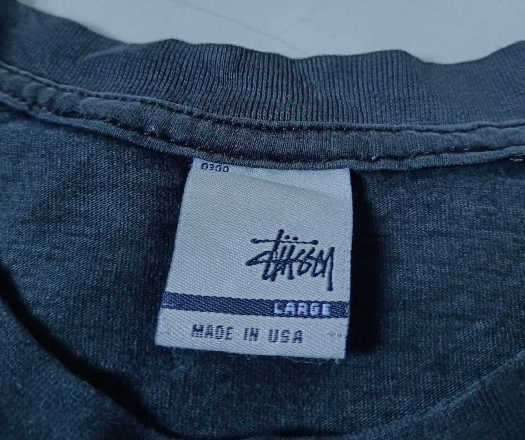 Vintage stussy tee (Category: Tshirts & Polo Shirts ) located in Asingan. Submitted by arnelpalaris8 (Listing ID 1469020848, Image 2). Description: Vintage stussy tee size large 21 width 29 length verygood condition 2k freeshipping.