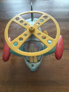 Mechanical flight simulator toy - vintage - childrens PPL, Toys ...