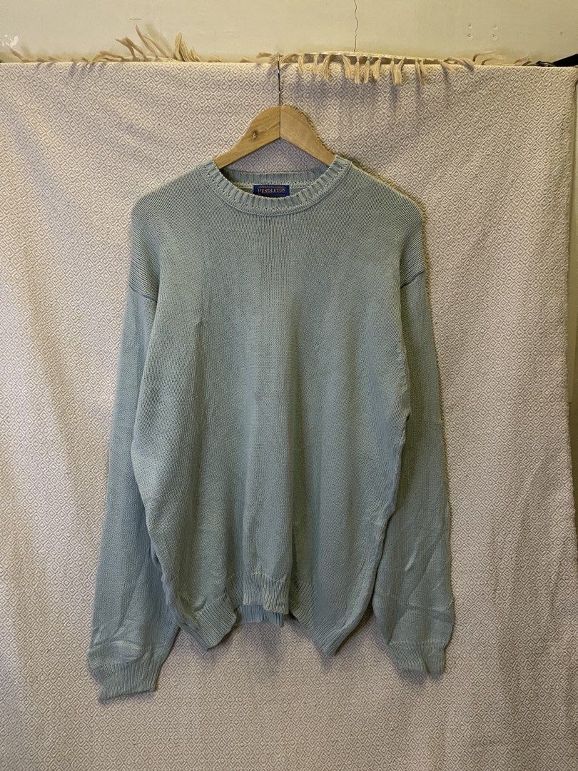 Vtg pendleton knitted sweater (Category: Coats, Jackets and Outerwear) located in Manila. Submitted by hypestock_mnl (Listing ID 1469131209, Image 1). Description: - stylish - perfect for casual wear - great fit - in good condition - minimal signs of usage - 9/10 - money worth! - see pics for details/issue.