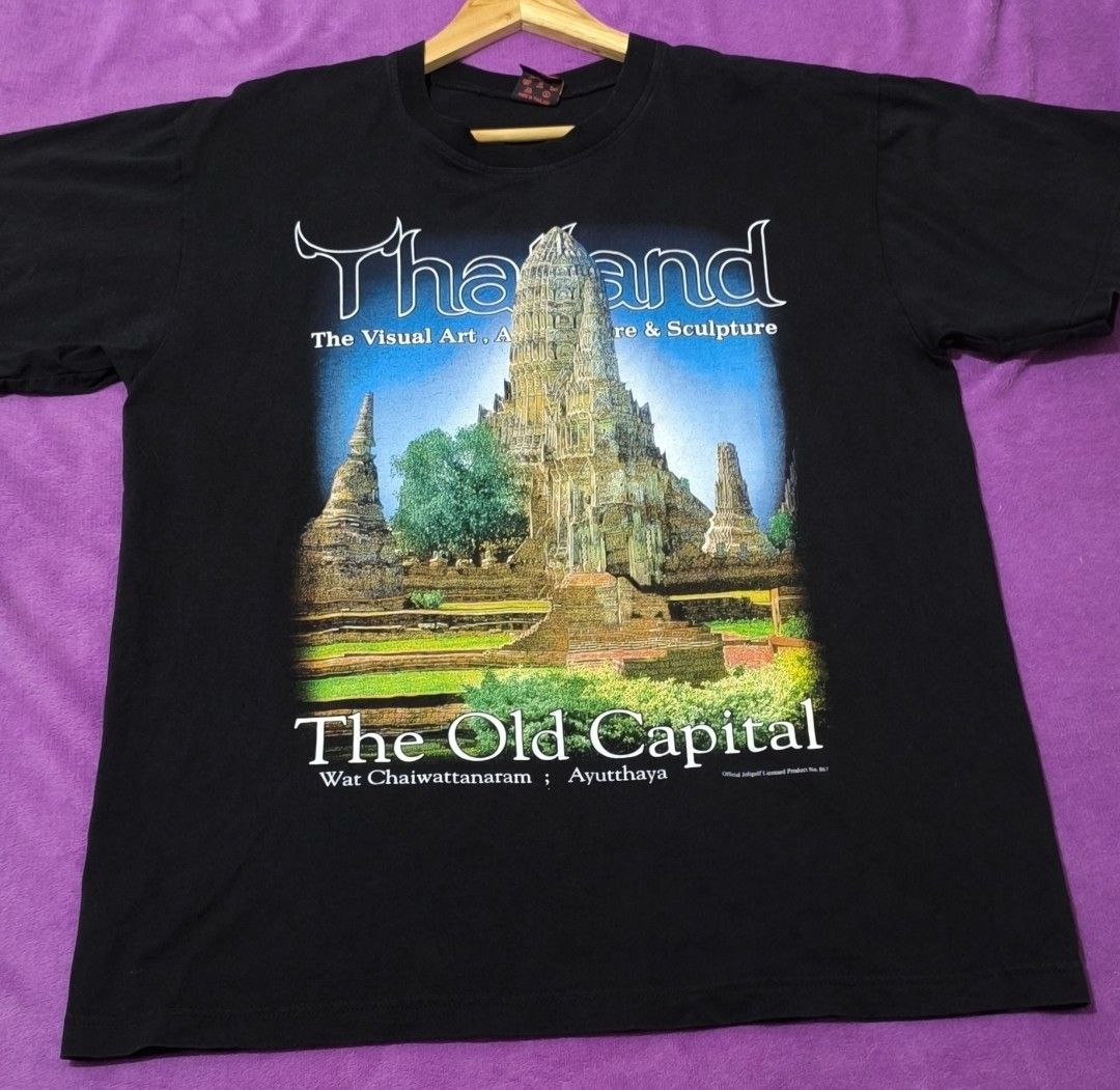 VTG THAILAND TEE (Category: Tshirts & Polo Shirts ) located in Dumaguete. Submitted by nostaldripph (Listing ID 1469060326, Image 1). Description: JOLIGOLF TAG 22*28.5 1 PINHOLE.
