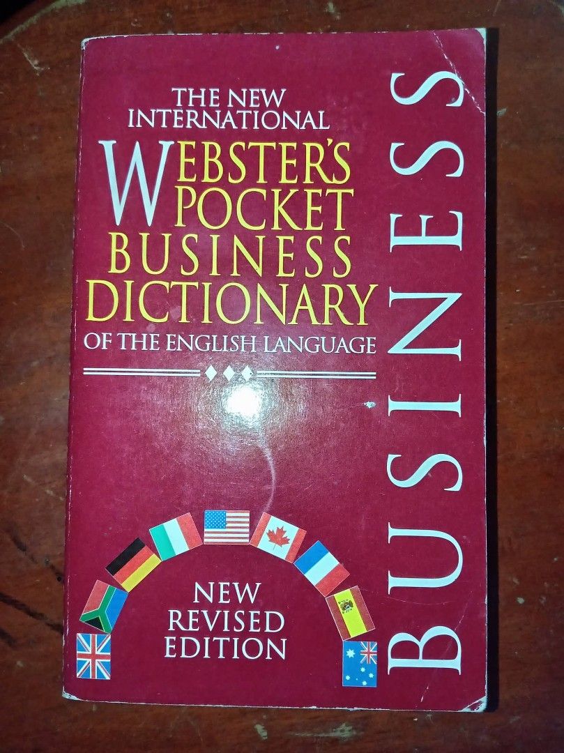 Webster's Pocket Business Dictionary (Category: Textbooks) located in Orani. Submitted by shop4bibles (Listing ID 1468999605, Image 1). Description: .