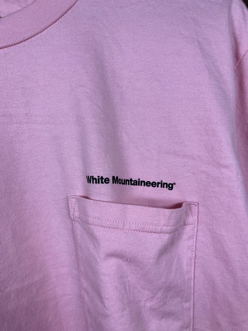 White Mountaineering Pocket Tee (Category: Tshirts & Polo Shirts ) located in Cabanatuan. Submitted by cabsygoods (Listing ID 1469061411, Image 3). Description: White Mountaineering Pocket Tee Authentic Width: 22 Length: 29 (Inches) Very good condition No issue Color rate 9/10 Dm to purchase! 📩.
