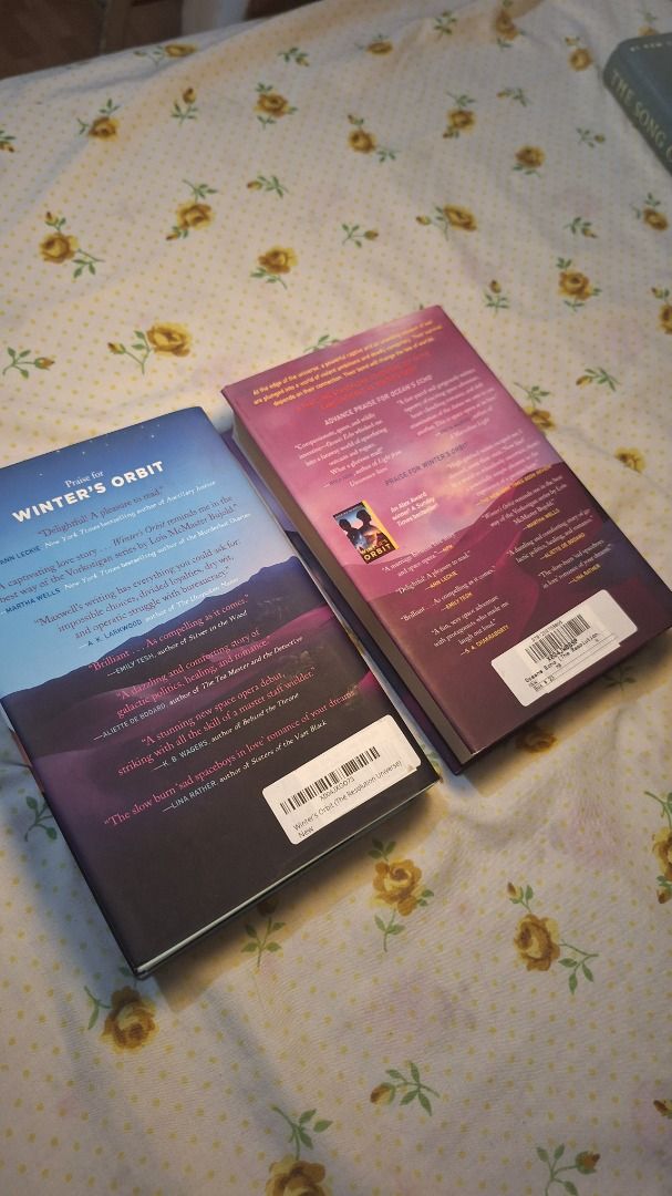 Winter's Orbit & Ocean's Echo - by Everina Maxwell (Category: Storybooks) located in Manila. Submitted by marcus_bookshop (Listing ID 1468968595, Image 2). Description: Winter's Orbit - 1600 Pesos Ocean's Echo - 1300 Pesos by Everina Maxwell (Queer Novel) - TAKE BOTH - - 2200 Pesos DM for more photos.
