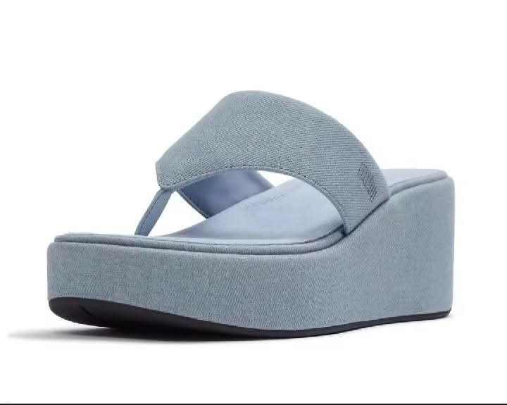 Women denim wedge Toe post Sandal (Category: Sandals) located in Muntinlupa City. Submitted by jcualquera (Listing ID 1469138631, Image 1). Description: Ff Women 💯 ORignal See each photo for the details toe post Sa ndal US5 US6 US7 US8 US9 denim blue wedge Sandal gcash bank transfer onhand.