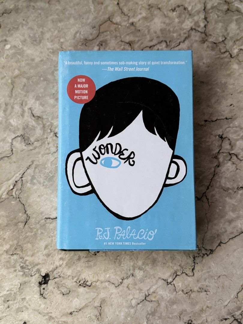 Wonder by R.J. Palacio (Hardbound) (Category: Storybooks) located in Malabon City. Submitted by betterdaysbookstore (Listing ID 1469054988, Image 1). Description: Panregalo sa inaanak (ages 10-14) or palate cleanser 📍 location: Valenzuela 💳 payment: Gcash 📦 Shipping via J&T only 📌 Note: • payment first policy • delivery fee c/o buyer • more photos available upon request.