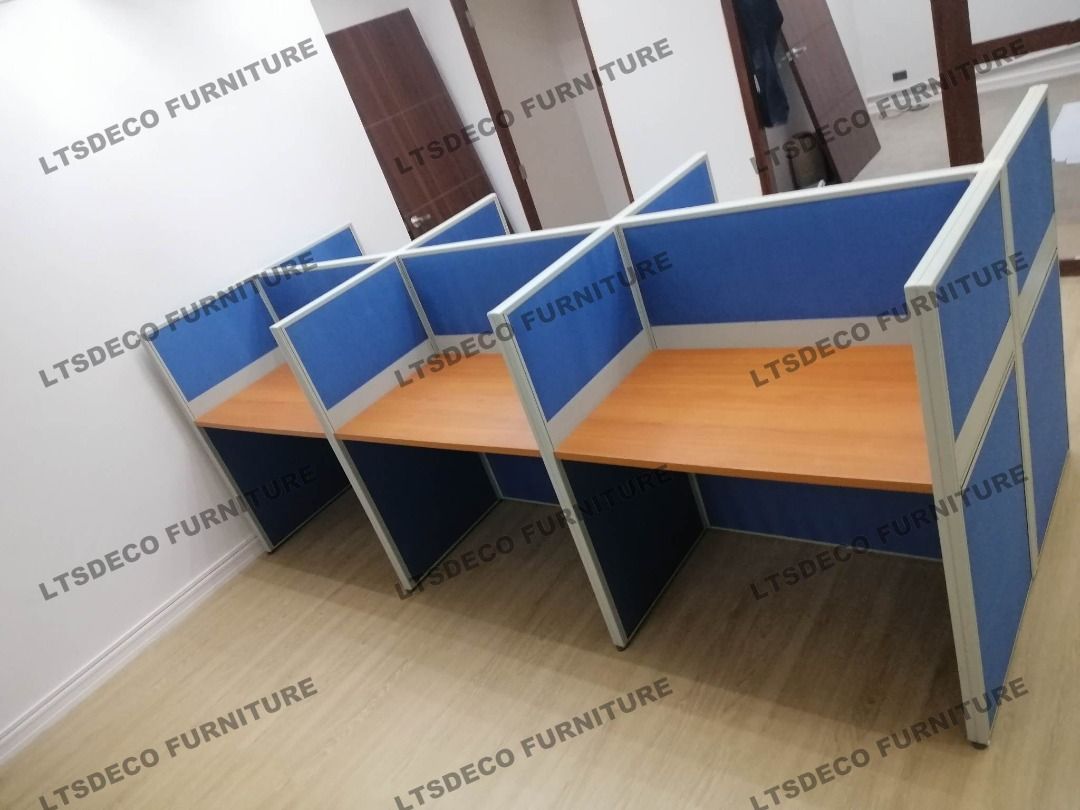 workstation tables modular customized office partition furnitures (Category: Office Furniture & Fixtures) located in Caloocan City. Submitted by lara.ltsdeco (Listing ID 1468955011, Image 1). Description: 👉Are you looking for WORKSTATION, MODULAR CUBICLES OFFICE PARTITION, and OFFICE FURNITURE SUPPLIER? LTSDECO Furniture, is direct supplier, manufacturer, and trusted provider of high quality, affordable and durable modular office divider partiti