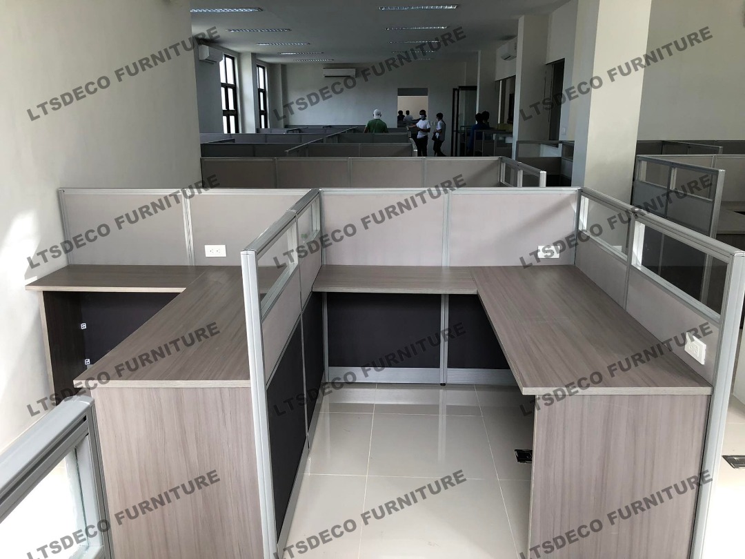 workstation tables modular office partition with glass (Category: Office Furniture & Fixtures) located in Quezon City. Submitted by sandy444 (Listing ID 1469003409, Image 3). Description: 👉Are you looking for WORKSTATION, MODULAR CUBICLES OFFICE PARTITION, and OFFICE FURNITURE SUPPLIER? LTSDECO Furniture, is direct supplier, manufacturer, and trusted provider of high quality, affordable and durable modular office divider partition, home and offi