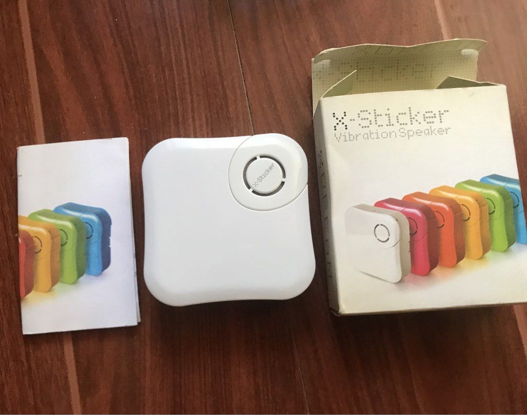 X-Dream X-Sticker Vibration Speaker (Category: Soundbars, Speakers & Amplifiers) located in Quezon City. Submitted by lalasonlinebazaar (Listing ID 1468935779, Image 3). Description: X-Dream X-Sticker Vibration Speaker.