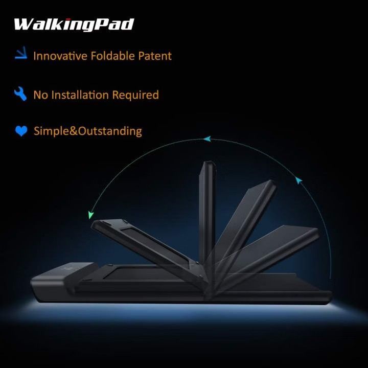 Xiaomi Kingsmith A1 Pro Walkingpad Foldable Treadmill APP Remote Quiet Footstep Control Speed (Category: Cardio & Fitness Machines) located in Quezon City. Submitted by pasalwana (Listing ID 1468991733, Image 2). Description: Xiaomi Kingsmith A1 Pro Walkingpad Foldable Treadmill APP Remote Quiet Footstep Control Speed Bought for 19k Good as new Rfs: di nagagamit, nakatambak lang Shipping from Quezon City, Metro Manila Serious buyers only.