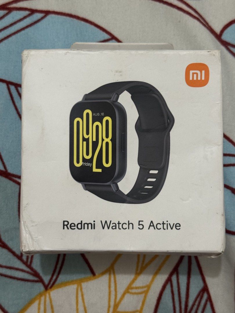 Xiaomi Redmi Watch 5 Active (Category: Wearables & Smart Watches) located in Manila. Submitted by geoglaze (Listing ID 1469045268, Image 1). Description: ⌚ FOR SALE: XIAOMI REDMI WATCH 5 ACTIVE 🔥 BRAND NEW • NEVER USED 💰 PRICE: ₱1,500 ONLY! Looking for a stylish smartwatch at an affordable price? Get the Redmi Watch 5 Active! Perfect for everyday wear, fitness tracking, notifications, and staying connected while on the go. 📌 PRODUCT SPECIFICAT