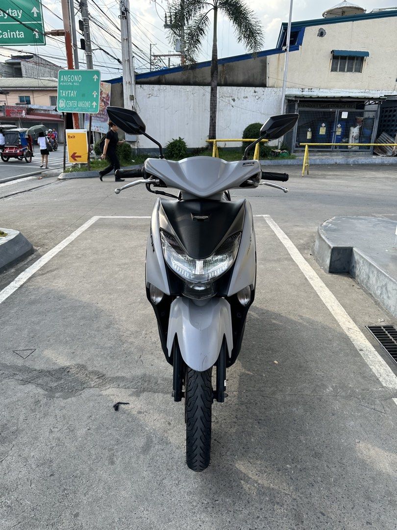Yamaha Mio Gear Scooter 125 (Category: Motorbikes for Sale) located in San Mateo. Submitted by pareng_cj01 (Listing ID 1469004170, Image 2). Description: Selling my Yamaha Mio Gear 125 2024 ₱45,000 last price (FIX) para hindi sayang oras paki basa po Money Back Guarantee for papers para sa peace of mind niyo -2024 straight model -9,200km odo only ✅LTO white plate number ✅Complete Original Papers ✅Original OR CR ✅3 Years Registration (2027) ✅Open 