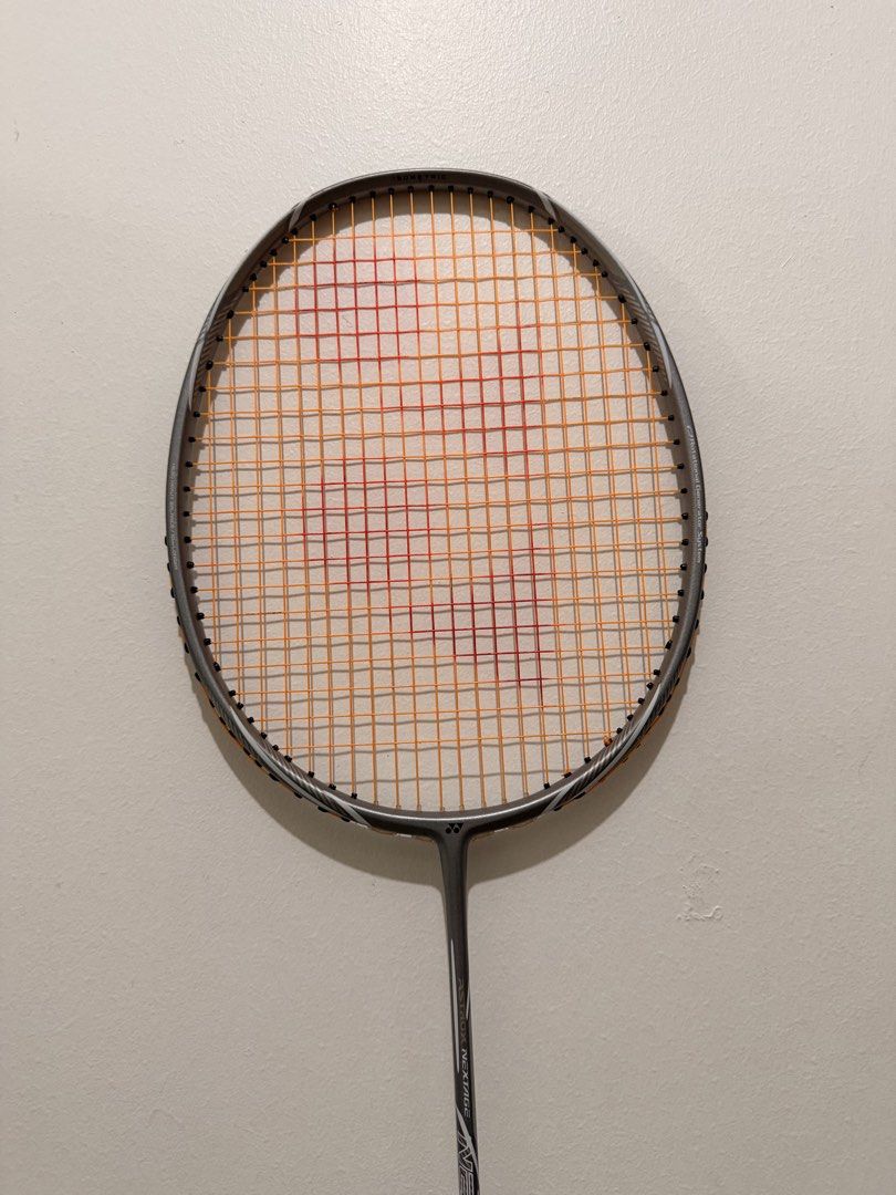 Yonex Astrox Nextage Badminton Racket (Category: Racket and Ball Sports) located in Makati City. Submitted by kiminonawa827 (Listing ID 1469010780, Image 1). Description: - Model: Yonex Astrox Nextage badminton racket (Authentic) - Ideal for: Intermediate players seeking power and fast control - Specs: Isometric head shape, Rotation Generator System, and head-heavy balance - Free string installed BG80 Power, rarely used racket, almost new .