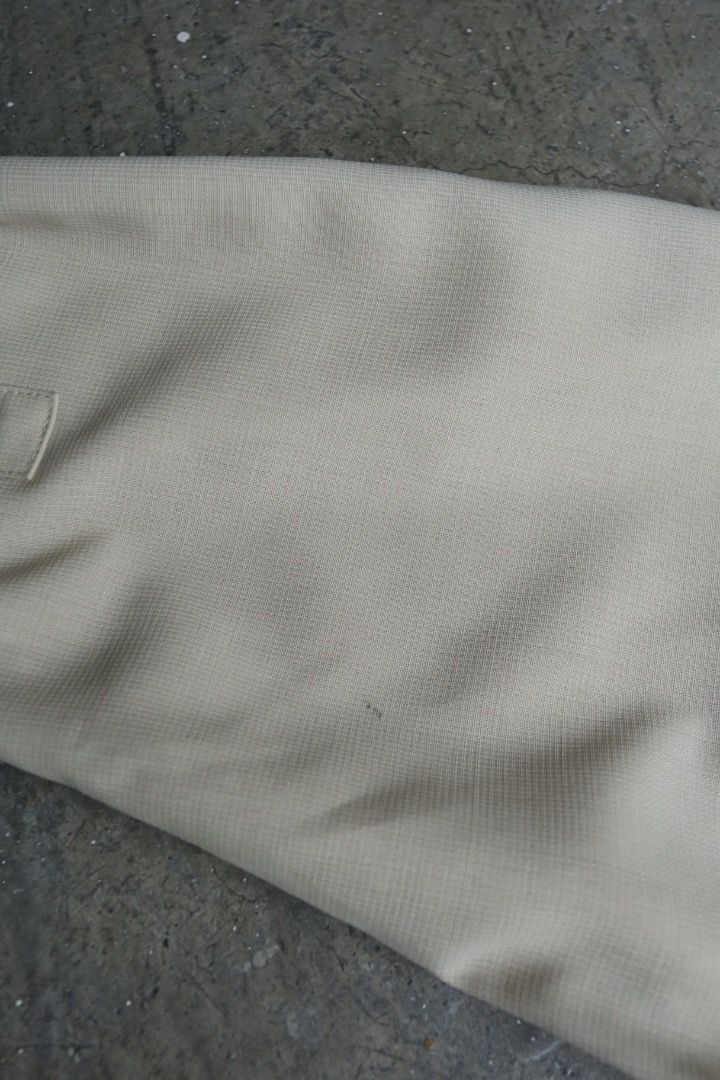 YSL - Vintage - Blouson Jacket (Category: Coats, Jackets and Outerwear) located in Manila. Submitted by graymatter_ (Listing ID 1468963324, Image 3). Description: YSL - Vintage - Blouson Jacket Tagged Size: (fits L) Condition: 9/10 Flaws: Faded Tags, Minor Stains on Sleeves Material: Polyester Dimensions Length: 26.5 Width: 24 Shoulder: 21 Sleeve: 22.5.