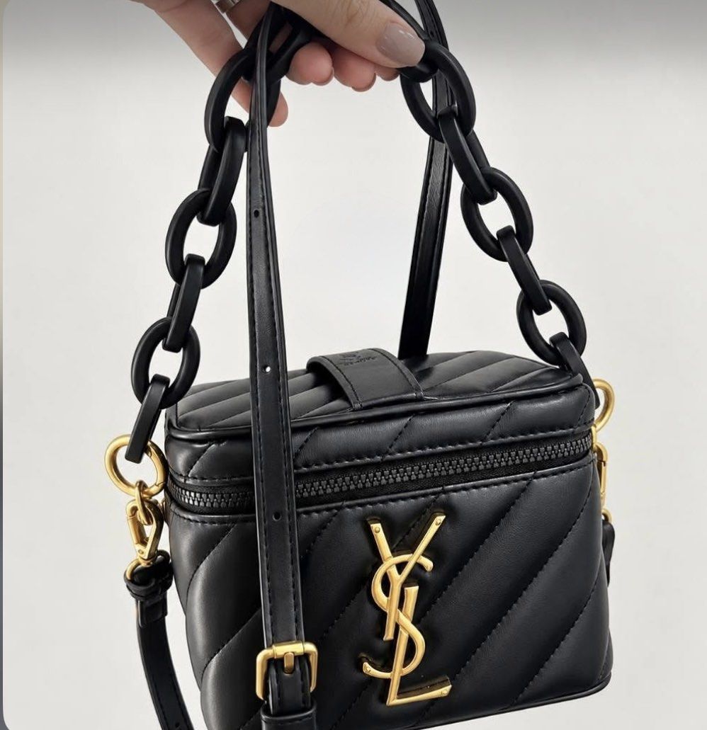 Ysl vanity bag (Category: Shoulder Bags) located in Caloocan City. Submitted by thylina_west24 (Listing ID 1469149219, Image 3). Description: ✨ RESTOCKING AGAIN! ✨ The super chic YSL Vanity Bag is back! 🖤😍 Elegant, classy, and perfect for adding a touch of luxury to your everyday look. 🎁 Comes with box & paper bag! Hurry and grab yours while stocks last! Limited supplies only, so don’t miss out! 🛍️✨ 💖 Exclusively at Chic Cosmetic Crush Bouti