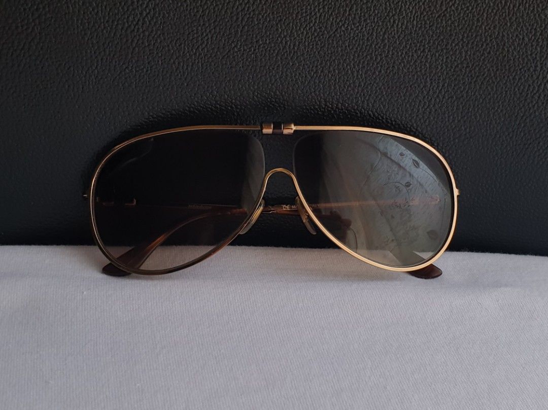 Yves Saint Laurent Aviator Sunglasses (Category: Sunglasses & Eyewear) located in Quezon City. Submitted by WasalakTwo (Listing ID 1468950848, Image 1). Description: Bought in Japan Made in Italy Authentic Goodcondition Clean and presentable Open for delivery nationwide.