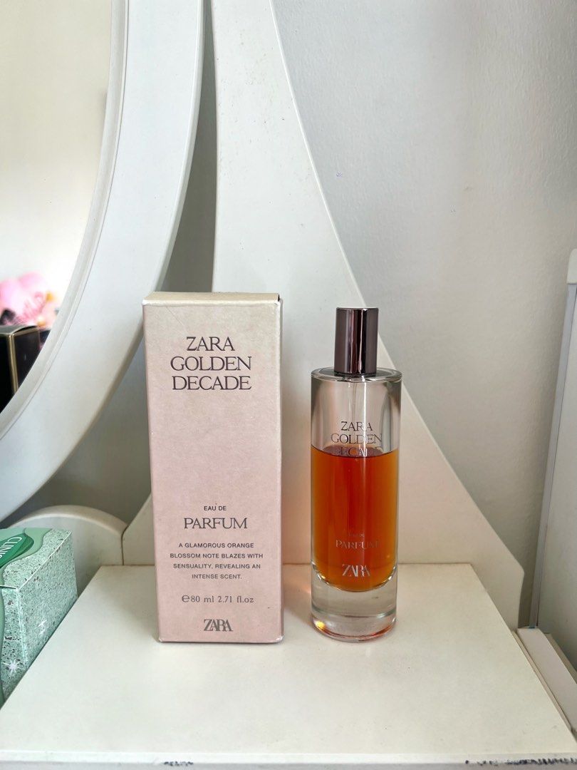 Zara Golden Decade Eau De Parfum 80ml (Category: Fragrance & Deodorants) located in Lemery. Submitted by castoffs_ (Listing ID 1469040641, Image 1). Description: .