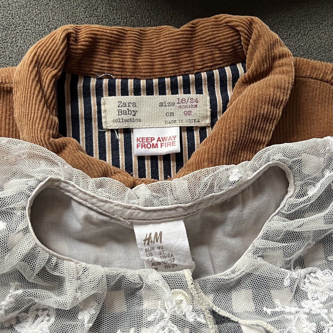 Zara, H&M kids longsleeve dress✨BUNDLE✨ 18-24mos (Category: Babies & Kids Fashion) located in Manila. Submitted by loveditonce.0711 (Listing ID 1468972749, Image 3). Description: Decluttering 📍Marikina City.