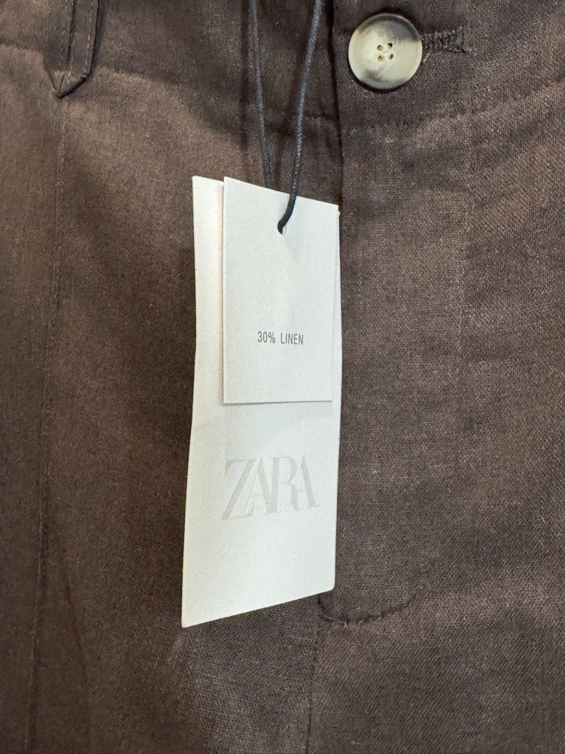 Zara Linen Trousers (Category: Other Bottoms) located in Quezon City. Submitted by shopper_xoxo (Listing ID 1469029862, Image 3). Description: Brand new with tag 😊 📦 From Zara Japan 🚚 On hand and ready to ship MOP: GCash and BPI Shipping starts at ₱65 only ✨ .
