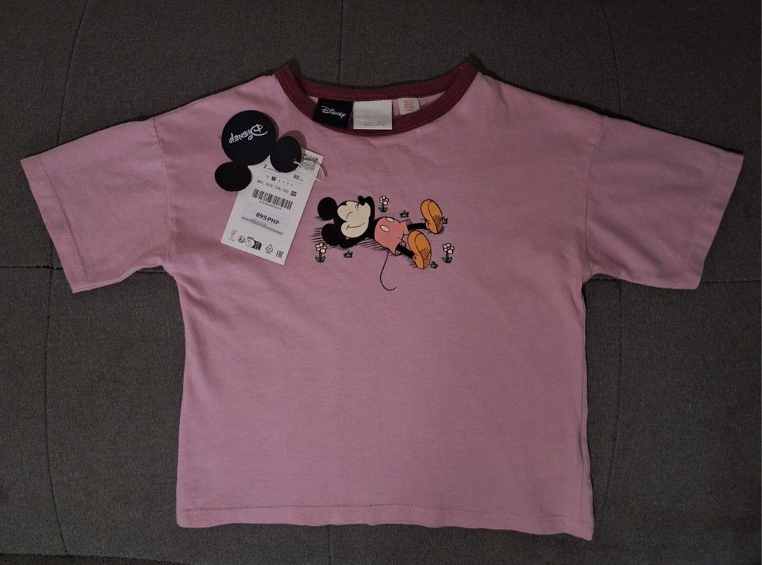 Zara Mickey shirt 2y (Category: Babies & Kids Fashion) located in Santa Cruz. Submitted by sohba (Listing ID 1469022811, Image 1). Description: like new size 2y on tag.