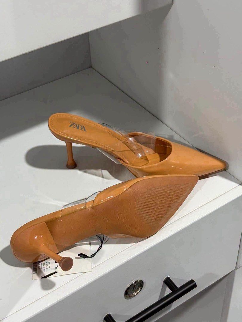 Zara Nude Heels (Category: Heels) located in Manila. Submitted by aiman_sole5 (Listing ID 1468933044, Image 3). Description: SALE❗️ SALE❗️ SALE❗️ ₱850 Inclusion: Box and paperbag Available size: 36. 37. 38. 39. 40 📍 Dasma, Cavite - Lalamove available (same day delivery) - JNT shipping available.