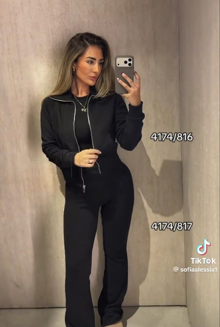 Zara Tracksuit Set Coords (Category: Sets or Coordinates) located in Binan City. Submitted by kelly529 (Listing ID 1469109447, Image 3). Description: Brand new without tags/cut tags Last price posted. No haggling.
