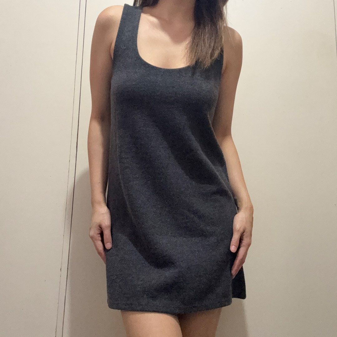 Zara Wool-like Gray Mini Dress (Category: Dresses) located in Antipolo. Submitted by nicnicbg (Listing ID 1468968992, Image 2). Description: .