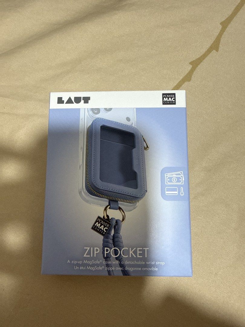 Zip pocket wrist strap and magsafe blue (Category: Cases & Sleeves) located in Quezon City. Submitted by sbcarrot (Listing ID 1469073857, Image 1). Description: .