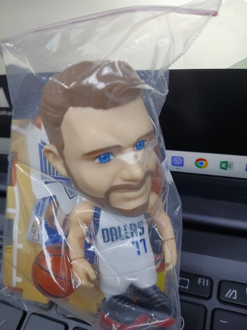Zuru NBA Baller - Luka Dallas Home (Category: Figurines & Statues) located in Pasig City. Submitted by jiefbi23 (Listing ID 1468970430, Image 1). Description: zuru nba baller luka doncic dallas mavericks home jersey complete accesories.