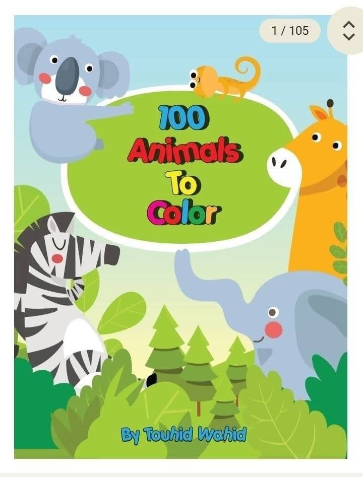100 Animals to Color (Category: Laptops & Notebooks) located in Cabuyao City. Submitted by merih1990 (Listing ID 1465408475, Image 1). Description: 🎨🐾 100 ANIMALS TO COLOR — FOR ONLY ₱29! 🐶🦁 Looking for a fun and creative activity for your little ones? 🥰 Let your kids enjoy coloring 100 adorable animals! Perfect for bonding time, school activities, and screen-free fun. 🖍️💕 📥 Digital PDF — download and print! 💖 Introductory promo: ₱29 ONL
