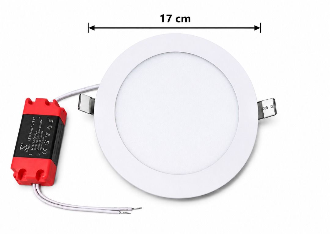 12 Watts Skylite LED Panel Light Ceiling Lamp 220v (Category: Lighting) located in Manila. Submitted by bellenn (Listing ID 1465433724, Image 2). Description: Color: Warm white Shape: Round, Square Watts: 12W Size: 17cm Voltage: 85~265V 50/60Hz Use good quality LED resistance light falling Highly-efficient electronics ballast ensure to long lifespan using. More than 3 times energy saving compare to traditional energy saving bulb Switch off the so