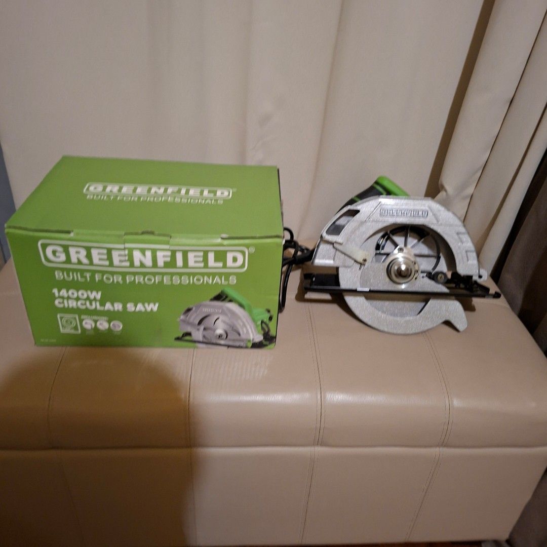 1400w circular saw lagari greenfield (Category: Gardening Tools & Ornaments) located in Pasig City. Submitted by last_price_posted (Listing ID 1465475975, Image 2). Description: .