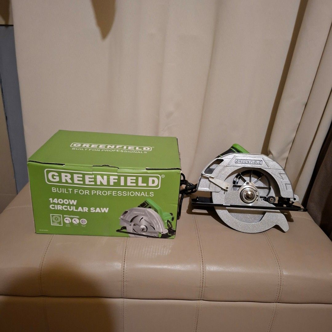 1400w circular saw lagari greenfield (Category: Gardening Tools & Ornaments) located in Pasig City. Submitted by last_price_posted (Listing ID 1465475975, Image 1). Description: .