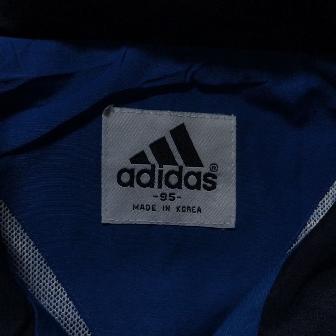 1990s to early 2000s Adidas "3-Str Training Suit" Track Jacket (Category: Coats, Jackets and Outerwear) located in Davao. Submitted by giyuu06 (Listing ID 1465415238, Image 3). Description: 1990s to early 2000s Adidas "3-Str Training Suit" Track Jacket | MEDIUM | Excellent Condition L 28 W 23.5 SL 23 issue: zipper.