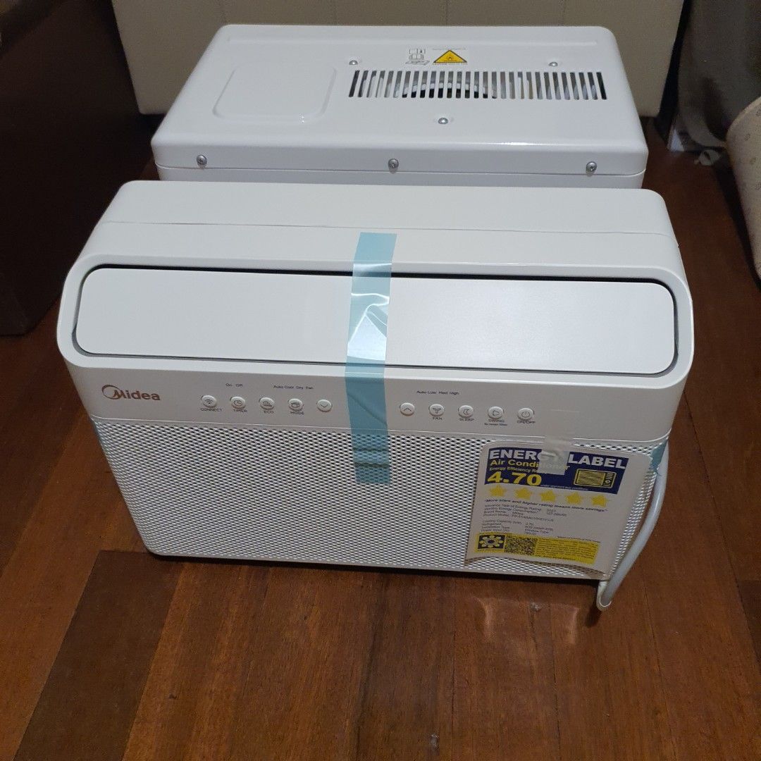 1hp midea inverter u shaper window type aircon (Category: Craft Supplies & Tools) located in Pasig City. Submitted by last_price_posted (Listing ID 1465478624, Image 1). Description: .