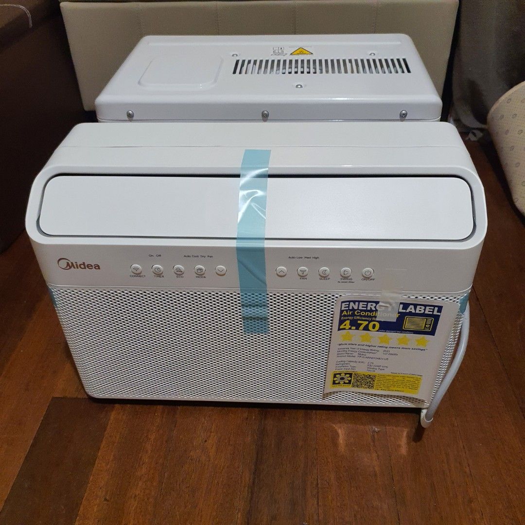 1hp midea inverter u shaper window type aircon (Category: Craft Supplies & Tools) located in Pasig City. Submitted by last_price_posted (Listing ID 1465478624, Image 2). Description: .