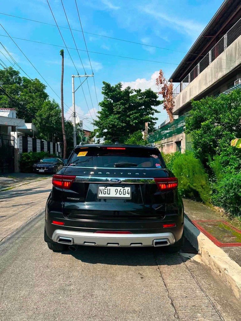 2021 Ford Territory Titanium Auto (Category: Used Cars) located in Manila. Submitted by emir_solis (Listing ID 1465452490, Image 2). Description: FOR SALE‼️ 🚗 FORD: 2021 Ford Territory Titanium – Top of the Line! 🚗 🔹 Titanium Variant – Top Of the Line Model 🔹 Automatic Transmission 🔹 Low Mileage / Fresh-in & Out (26k+ odo) 🔹 Smooth, Comfortable, and Fuel Efficient ✨ Premium Features (Titanium): • Panoramic sunroof • Leather seats • 360° cam