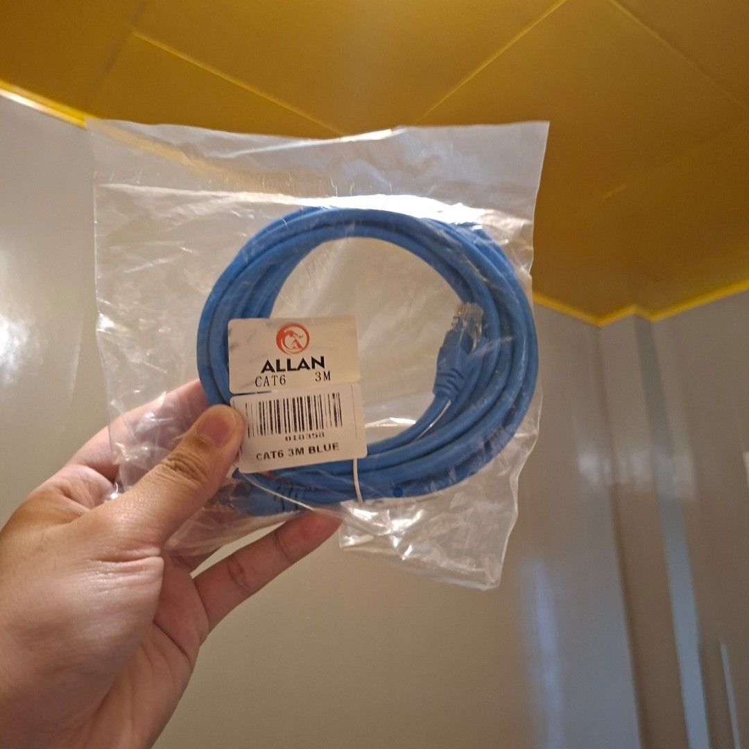 3m cat 6 ethernet lan cable (Category: Craft Supplies & Tools) located in Pasig City. Submitted by last_price_posted (Listing ID 1465481057, Image 1). Description: .