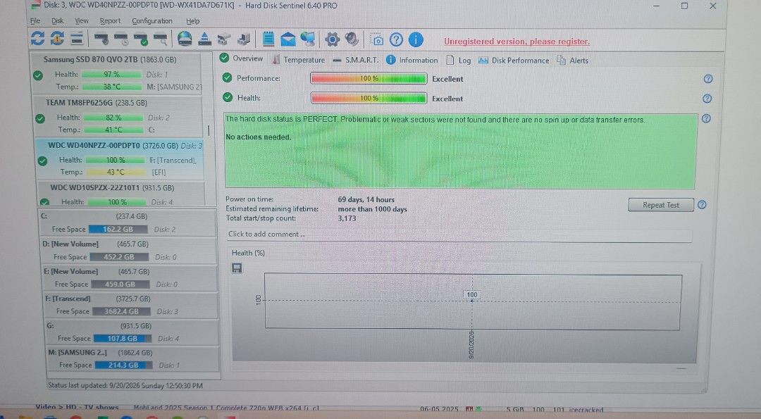 4TB Transcend Portable used (Category: Hard Disks & Thumbdrives) located in Taguig. Submitted by fjdsoundvision_2013 (Listing ID 1465483135, Image 3). Description: selling my spare hdd in very good condition with 3.0 cable no more box. please refer photos on health sentinel status..