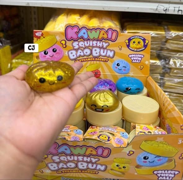 5.5CM NEEDOH DUMPLING SQUISHY TOY (Category: Kids Toys) located in Manila. Submitted by yannieshop (Listing ID 1465406932, Image 2). Description: 50php (each) WHOLESALE:1,150php (2 dozen) :5.5CM NEEDOH DUMPLING SQUISHY TOY ✅NEEDOH TYPE, W/ BAMBOO TRAY ▪️Super ganda! ▪️Stress reliever fidget toy, Soft simulation food squeeze toy . ▪️For kids & Adult See less.