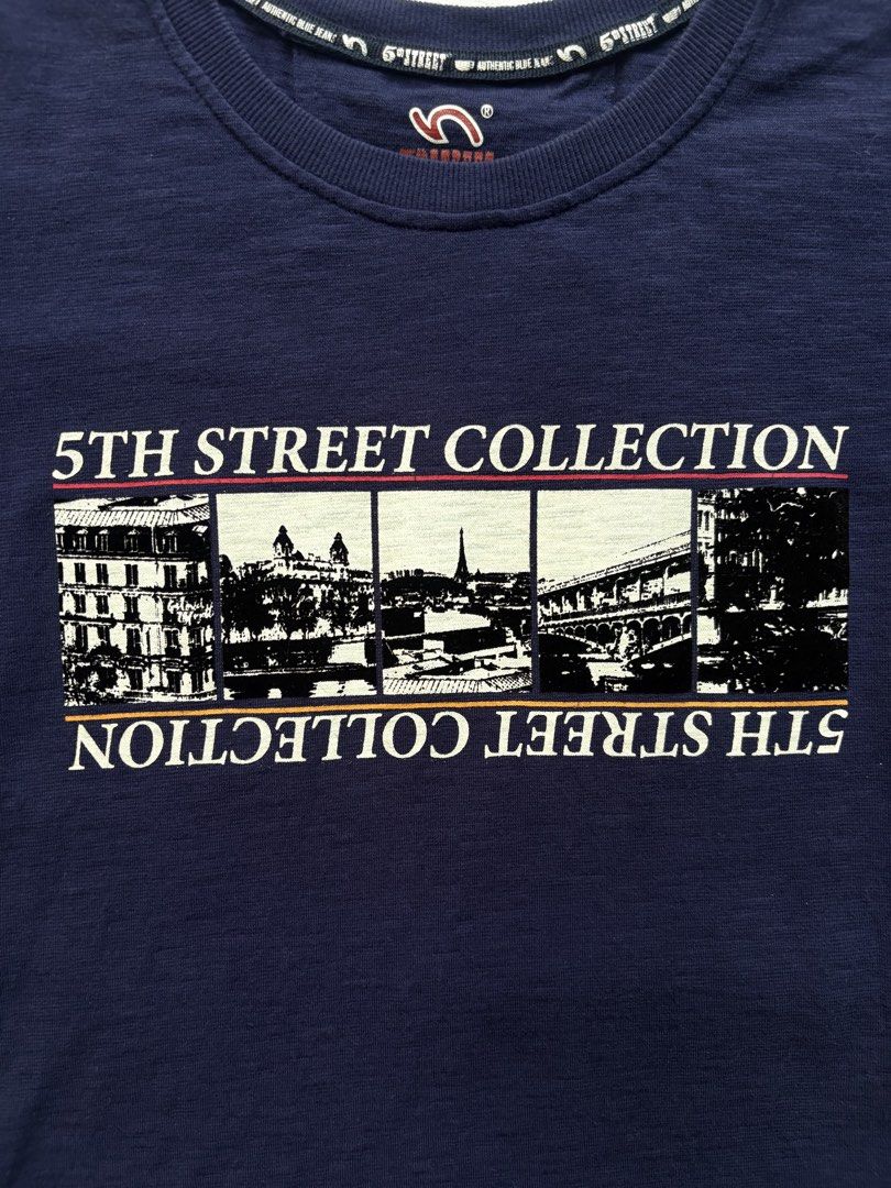 5th Street Collection Graphic Tee (Category: Tshirts & Polo Shirts ) located in Tacurong. Submitted by kmthrift19 (Listing ID 1465401924, Image 3). Description: 5th Street Collection Graphic Tee ‎ ‎Dimes: W18.5×L25 ‎Condition: Excellent ‎Color rate: 9/10 ‎Size on tag: Medium ‎Issue: None.