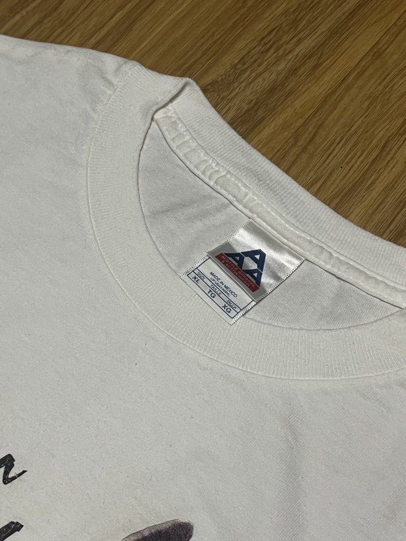 AAA American Pit Bull XL •23x21 (Category: Tshirts & Polo Shirts ) located in Cebu City. Submitted by guttathreads (Listing ID 1465429789, Image 3). Description: - Brand: Alstyle Apparel & Activewear - Design: Detailed American Pit Bull graphic with bold lettering on the chest - Color: Clean white - Size: XL - Origin: Made in Mexico - Style: Standard short sleeve crewneck.