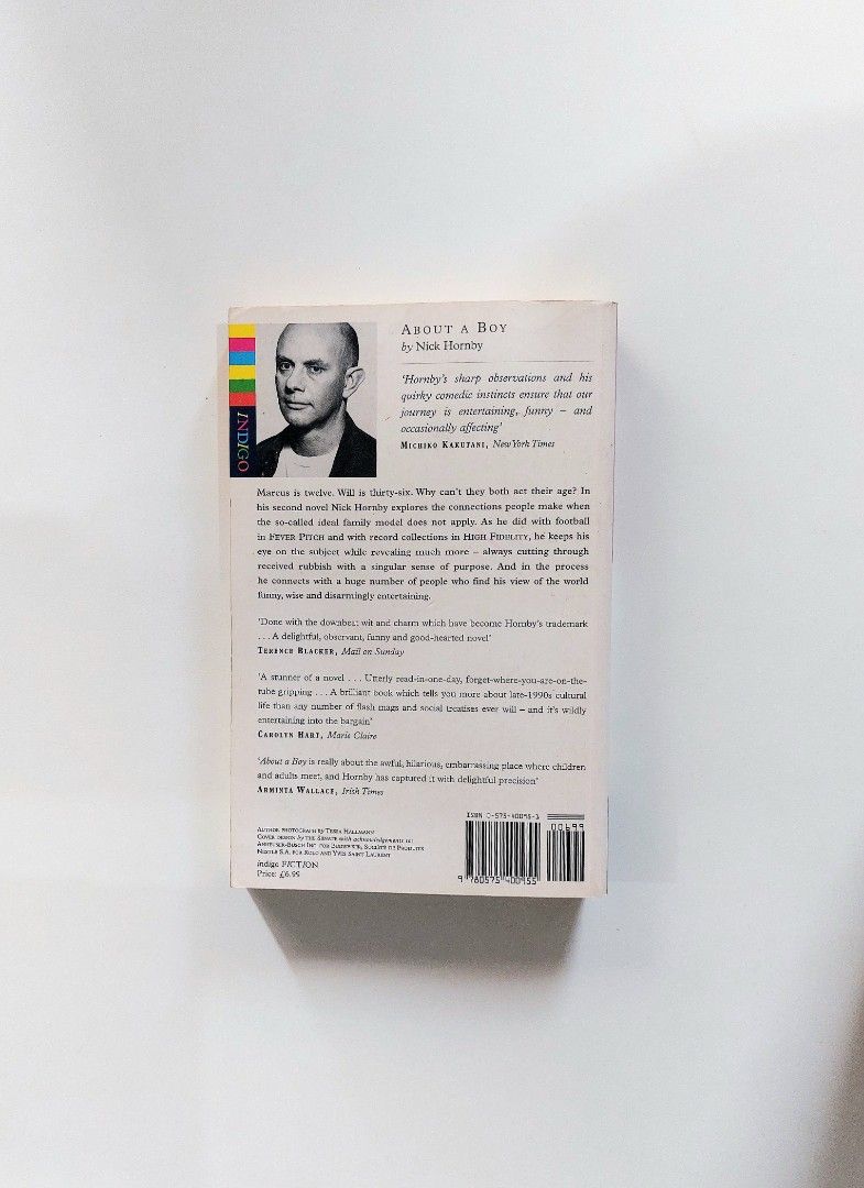 About a Boy by Nick Hornby (Category: Storybooks) located in Tanauan. Submitted by solanathriftph (Listing ID 1465493884, Image 2). Description: 📚 major bookshelf clean out / clearance sale ~ — RFS: decluttering my bookshelves and switching to digital books — MOP: Gcash | fast shipping *feel free to send a message if you wish to negotiate the price :).