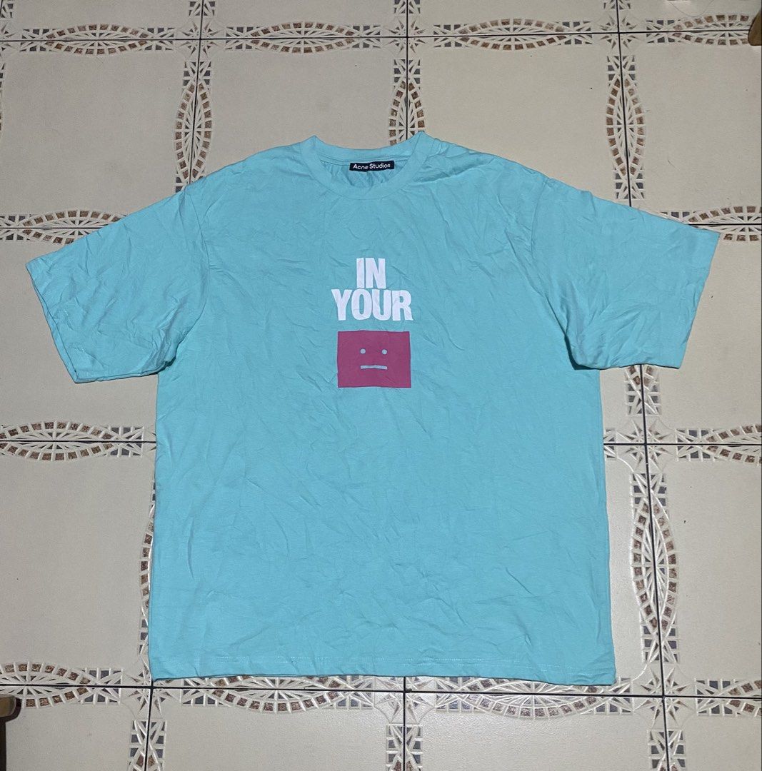 Acne Studio shirt(oversized) (Category: Tshirts & Polo Shirts ) located in Cebu City. Submitted by hustler_69 (Listing ID 1465478376, Image 1). Description: Acne Studio shirt(oversized) Size large 23.5 width 29 length Excellent condition Details are all posted.