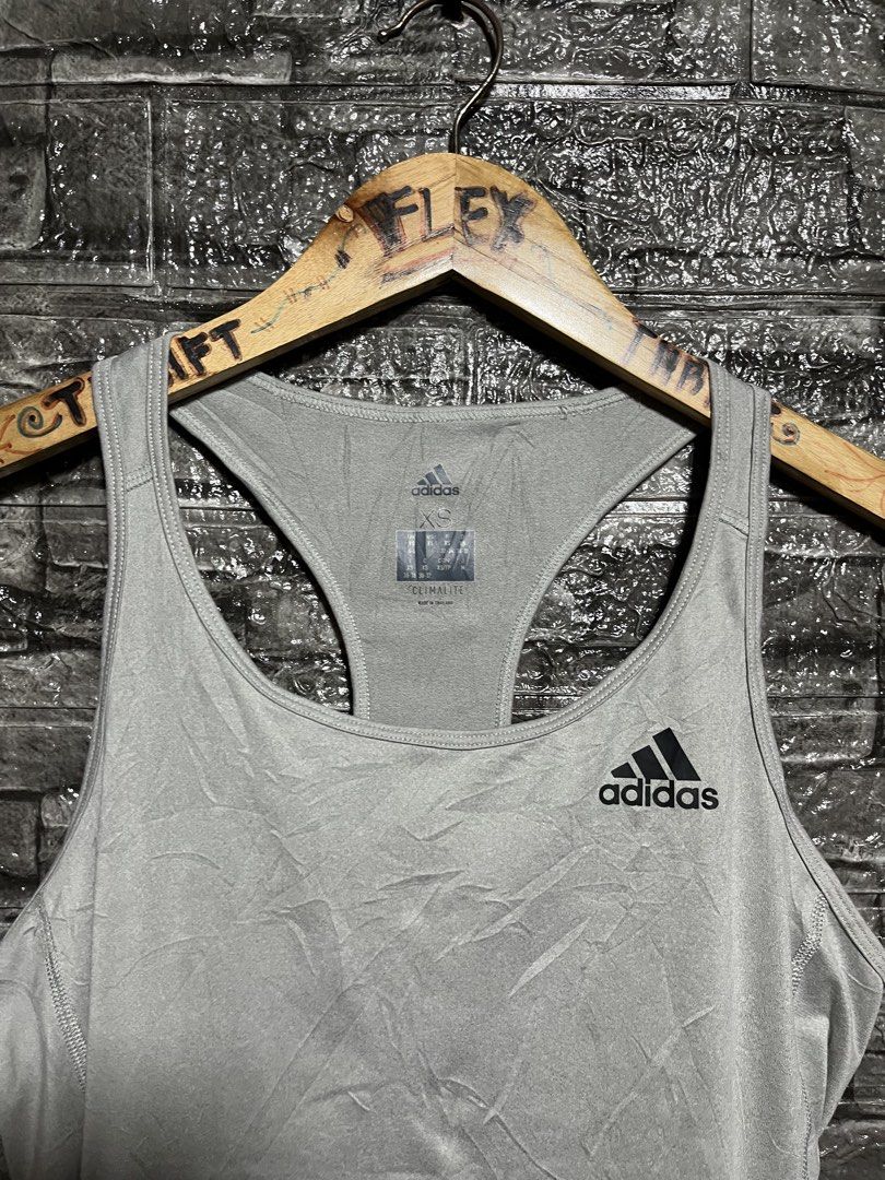 Adidas Climate Tank Top (Category: Activewear) located in Manila. Submitted by flex_curation (Listing ID 1465407070, Image 2). Description: 17x23 IN VERY GOOD CONDITION BACOOR CAVITE LOC.
