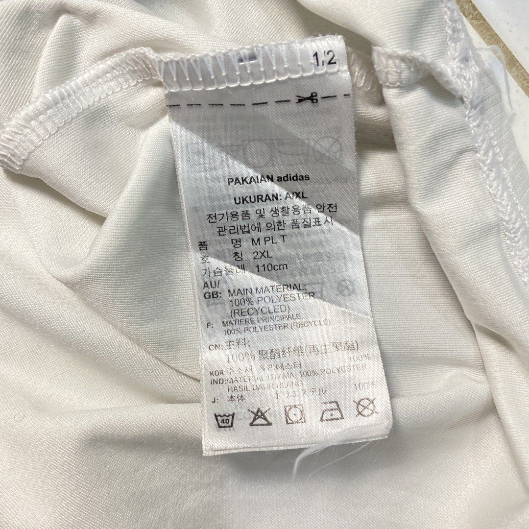 Adidas dryfit (Category: Activewear) located in Digos. Submitted by thriftnigoy (Listing ID 1465510854, Image 3). Description: ADIDAS 350🏷️ Dimes: inches Width 22 length: 26 Best fit medium - Excellent condition - color rate 9.8 - washable stain.