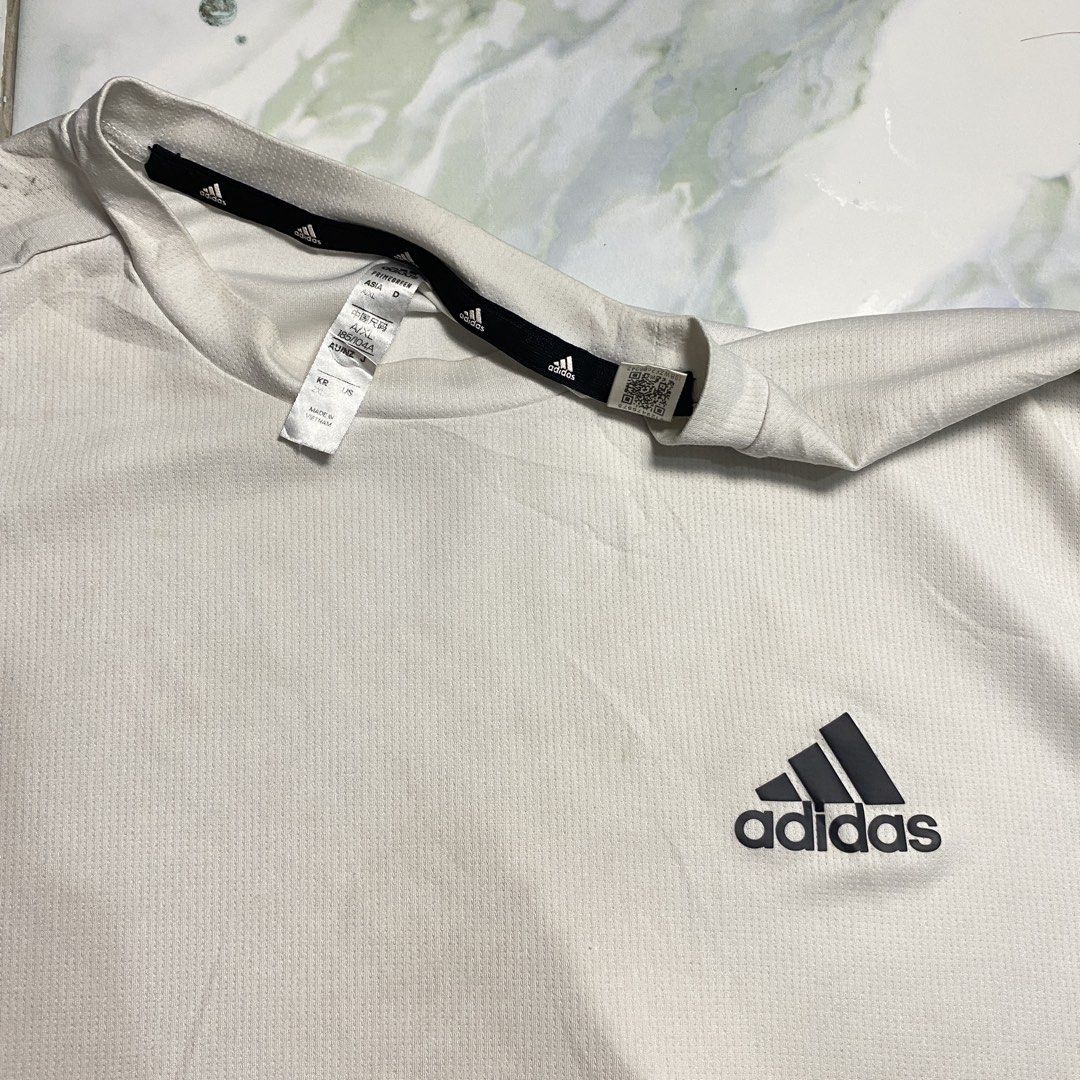 Adidas dryfit (Category: Activewear) located in Digos. Submitted by thriftnigoy (Listing ID 1465510854, Image 2). Description: ADIDAS 350🏷️ Dimes: inches Width 22 length: 26 Best fit medium - Excellent condition - color rate 9.8 - washable stain.